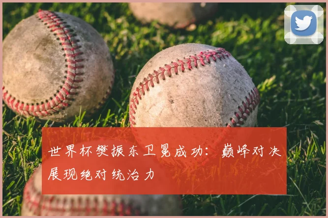 世界杯樊振东卫冕成功：巅峰对决展现绝对统治力